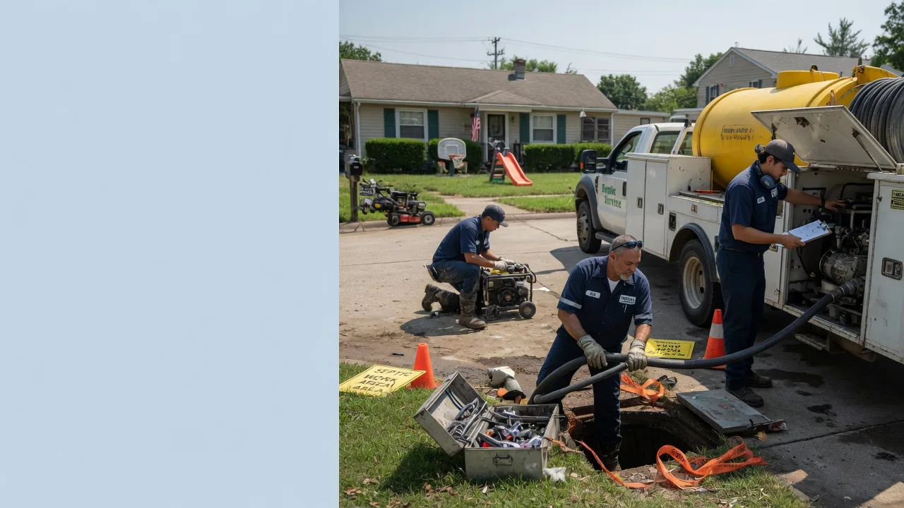 Septic Tank Pumping in East Lynne, MO near me